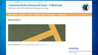 
                            7. Kant intern – Gesamtschule Immanuel Kant · …