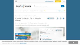 
                            5. Kantine und Party Service König GmbH, Suhl - …