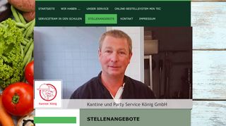 
                            2. Kantine und Party Service König - STELLENANGEBOTE