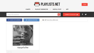 
                            6. KanyeToThe Spotify Playlist - Playlists.net