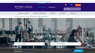 
                            10. Kaplan IT Training (formerly Transcender) - IT Certification Exam Prep