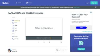 
                            8. KAPLAN Life and Health Insurance Flashcards | …