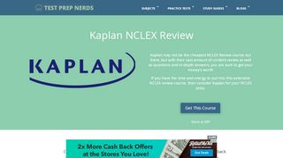 
                            9. Kaplan NCLEX Review - testprepnerds.com