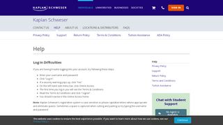 
                            3. Kaplan Schweser Login Help - Username and Password ...