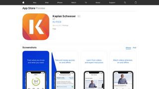 
                            5. ‎Kaplan Schweser on the App Store - apps.apple.com