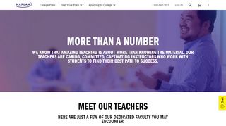 
                            4. Kaplan Teachers | Kaplan Test Prep