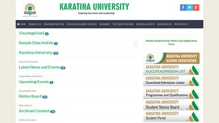 
                            1. Karatina University Contacts