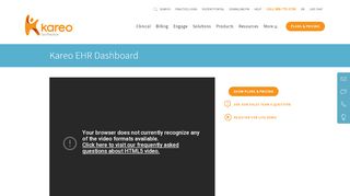 
                            2. Kareo EHR Dashboard | Kareo