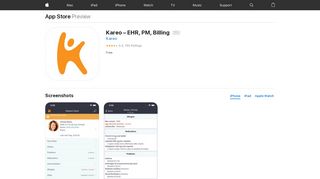 
                            6. ‎Kareo – EHR, PM, Billing on the App Store