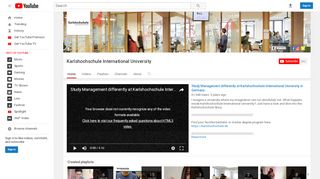 
                            9. Karlshochschule International University - YouTube