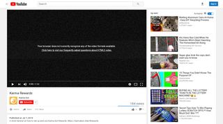 
                            5. Karma Rewards - YouTube