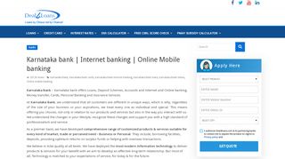 
                            10. Karnataka bank | Internet banking | Online Mobile banking ...