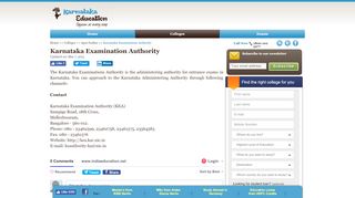 
                            5. Karnataka Examination Authority | KEA | Common …