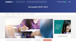 
                            3. Karnataka PGCET 2019 - Result (Released on August 22 ...