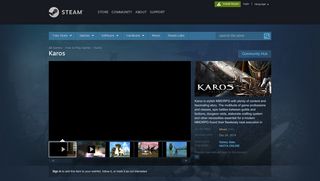 
                            2. Karos on Steam