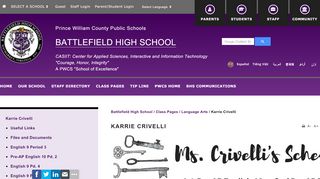 
                            9. Karrie Crivelli - Battlefield High School