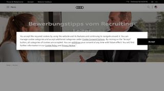 
                            2. Karriere > AUDI AG - Audi.com