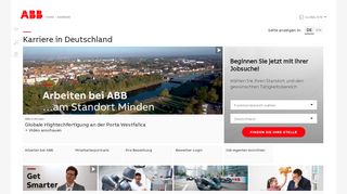 
                            1. Karriere bei ABB Deutschland