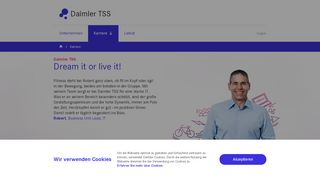 
                            1. Karriere bei Daimler TSS