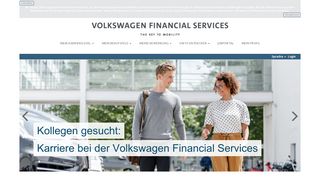 
                            2. Karriere bei der Volkswagen Financial Services