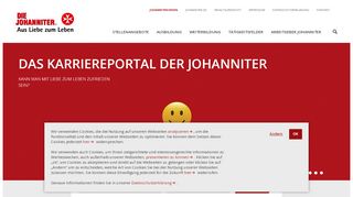 
                            4. Karriereportal - Die Johanniter