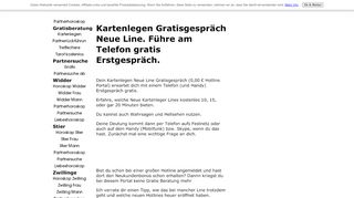 
                            4. Kartenlegen Neue Line Gratisgespräch (0,00 € Hotline Portal ...