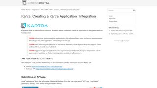 
                            7. Kartra: Creating a Kartra Application / Integration - Support