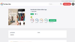 
                            8. KartRocket Online Seller App - thegreatapps.com