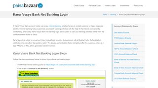 
                            6. Karur Vysya Bank Net Banking Login - …