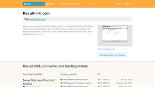 
                            3. Kas.all-inkl.com server and hosting history