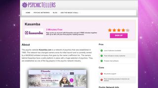 
                            8. Kasamba.com Review - Are Kasamba Psychics Legit?