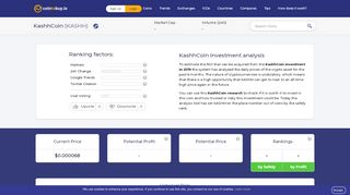 
                            5. KashhCoin Analysis: 1.2/10 - Is it Safe to Invest in KASHH ...