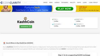 
                            4. KashhCoin | Coin Clarity