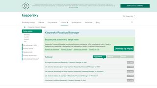 
                            8. Kaspersky Password Manager 9.0