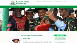 
                            3. KASU - Welcome to Kaduna State University