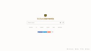 
                            8. KAT - Kickass Torrents