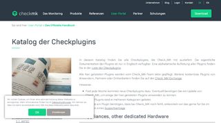 
                            5. Katalog und Dokumentation der Check-Plugins | checkmk