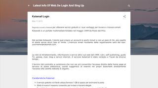 
                            7. Katamail Login - webdelogin.blogspot.com