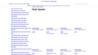 
                            3. Kate Spade | Mercari