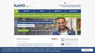 
                            2. KatHO: Katholische Hochschule Nordrhein-Westfalen