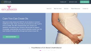 
                            3. Katy Advanced OB/GYN - Texas Gynecologists & Obstetricians | Privia