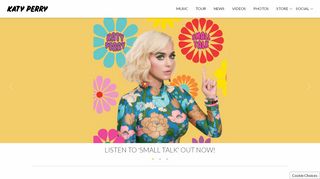 
                            6. Katy Perry | Official Site