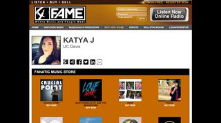 
                            8. Katya J | 4FAME - Where Music and People Meet