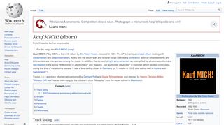 
                            4. Kauf MICH! (album) - Wikipedia