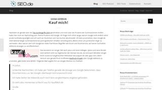 
                            6. Kauf mich! - Seo.de