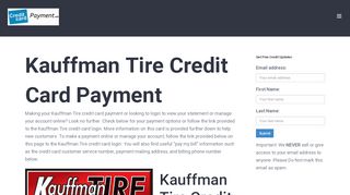 
                            5. Kauffman Tire Credit Card Payment - Login - …