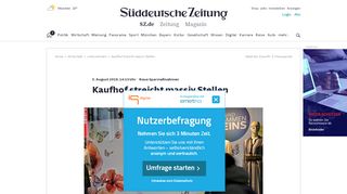 
                            5. Kaufhof streicht massiv Stellen - Wirtschaft - Süddeutsche.de