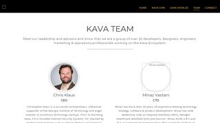
                            9. Kava - Team - kaneva.com