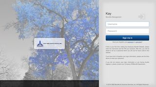
                            7. Kay - Benefits Management: Login