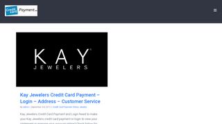 
                            7. Kay Jewelers Archives | Credit Card Payment Login and Bill ...